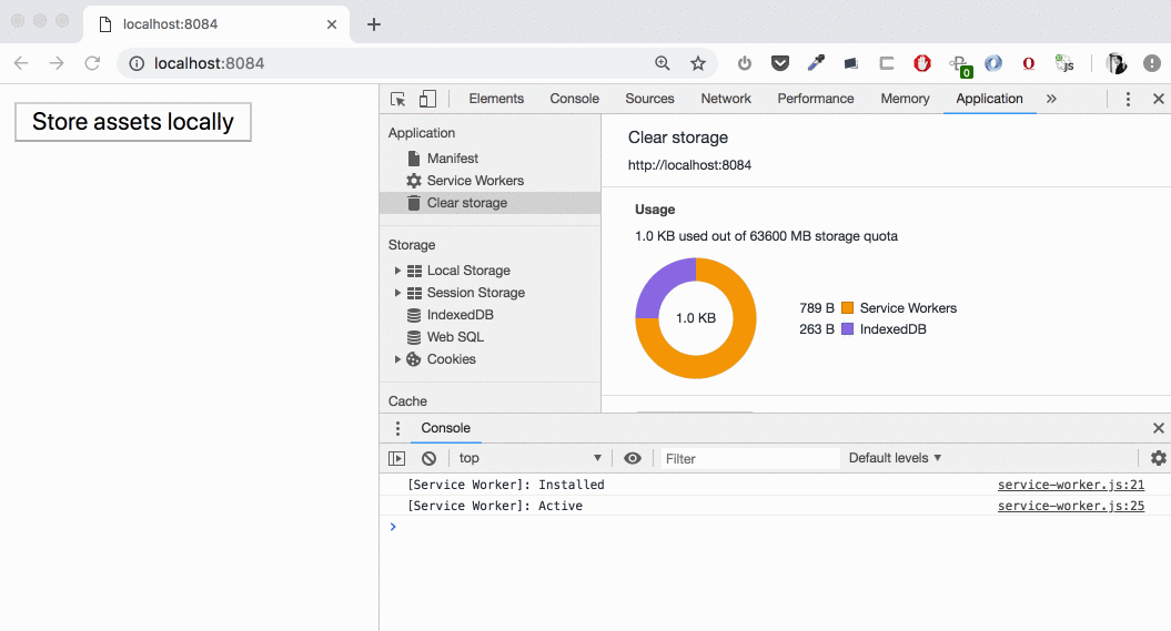 Downloading two large files